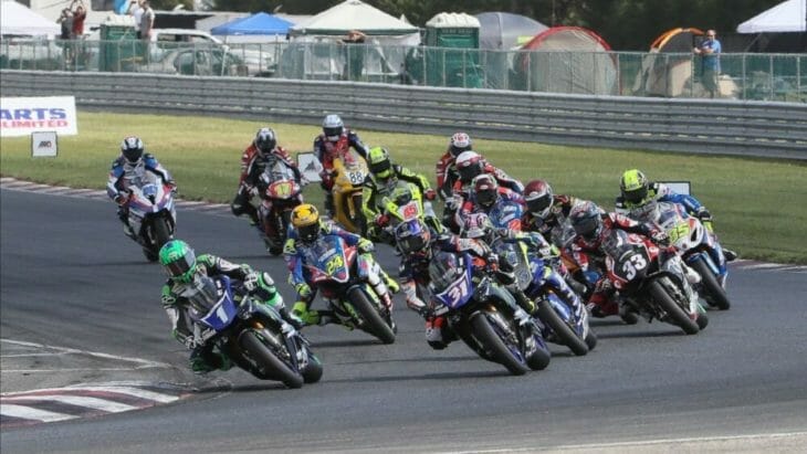 Distributing giant Parts Unlimited will again be a sponsor of the MotoAmerica Series in 2020. Photo by Brian J. Nelson.