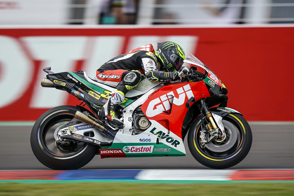 Team LCR Castrol Honda rider Cal Crutchlow