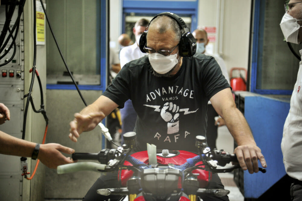 Superleggera V4 001/500 Delivered at Borgo Panigale