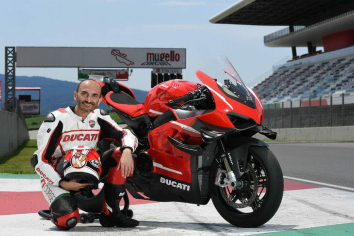 Superleggera V4 001/500 Delivered at Borgo Panigale