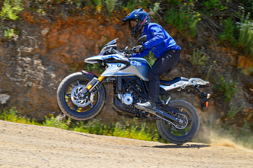 2020 BMW 310 GS Wheelie