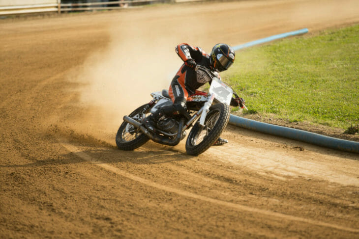2020 Flattrack FITE Klub 1 Bryan Smith Action - Willy Browning Photo