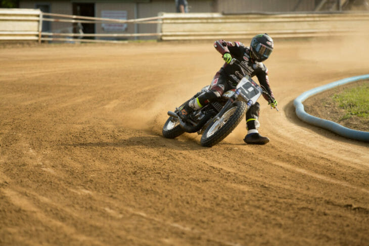 2020 Flattrack FITE Klub 1 Jared Mees Action - Willy Browning Photo