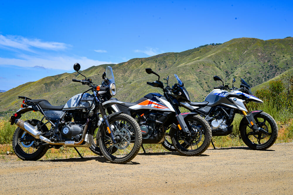 Small Bore Adventure Bike Comparison