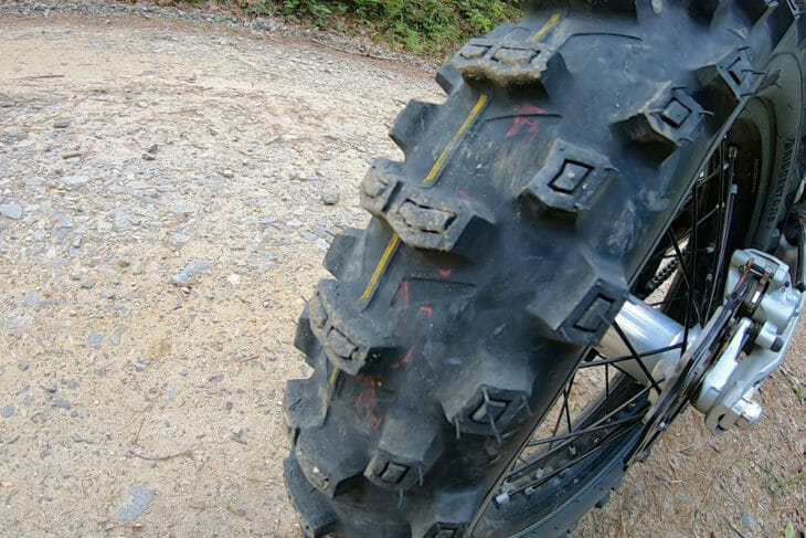 Bridgestone E50 Extreme 'Gummy' rear enduro tire