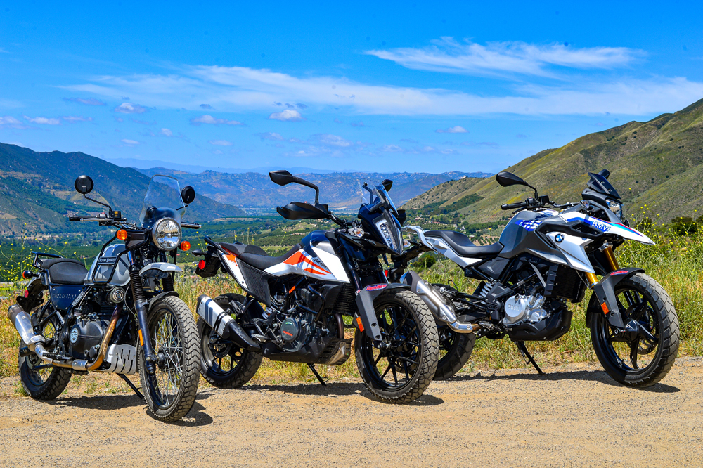 Small Bore Adventure Bike Comparison