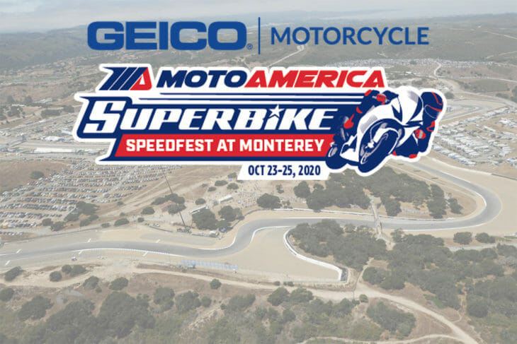 GEICO Motorcycle To Partner MotoAmerica Superbike Speedfest At Monterey