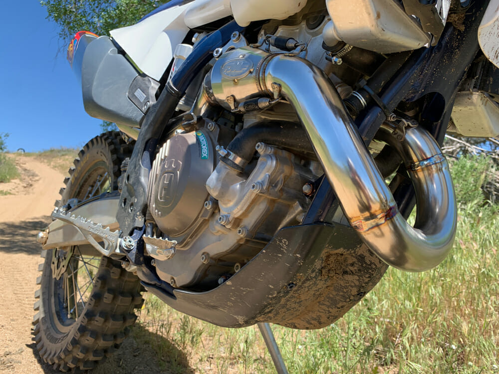 Husqvarna FMF Q4 Muffler and Megabomb Header Review