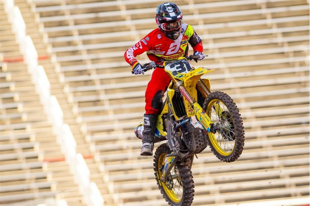 JGRMX/ Yoshimura/ Suzuki Racing Supercross Round 14 Race Recap