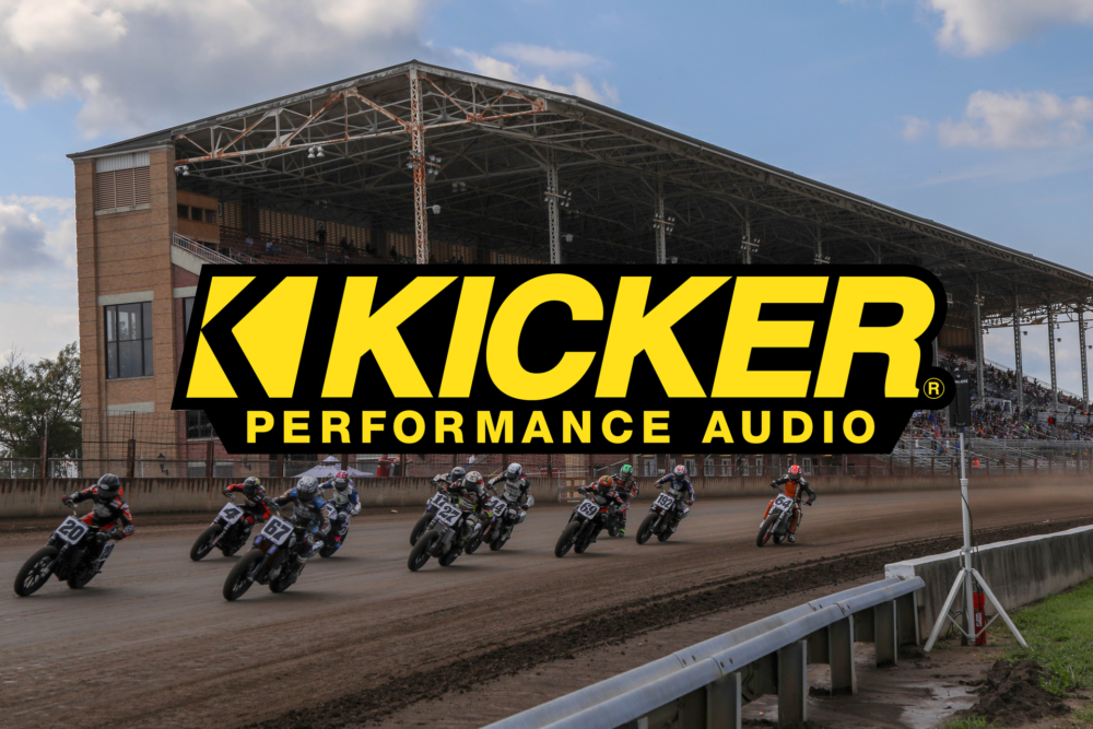 KICKER Audio Named Official Sound System of American Flat Track