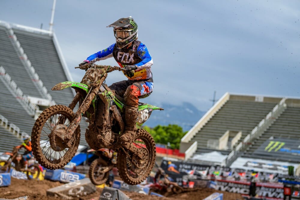 Monster Energy Pro Circuit Kawasaki’s Garrett Marchbanks Ends Night Early