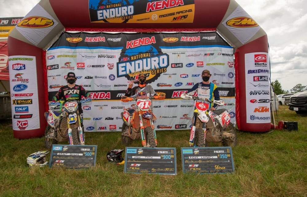 FMF KTM's Josh Toth Wins Cherokee National Enduro