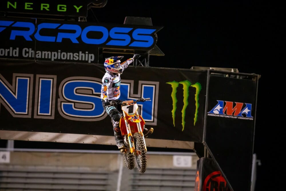 Red Bull KTM Factory Racing’s Cooper Webb Back on Top at Salt Lake City SX