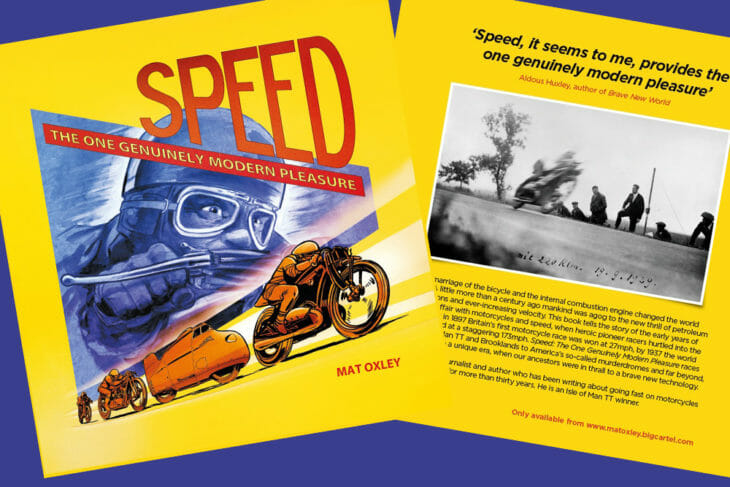 Alan Cathcart reviews "SPEED: The One Genuinely Modern Pleasure" by Mat Oxley