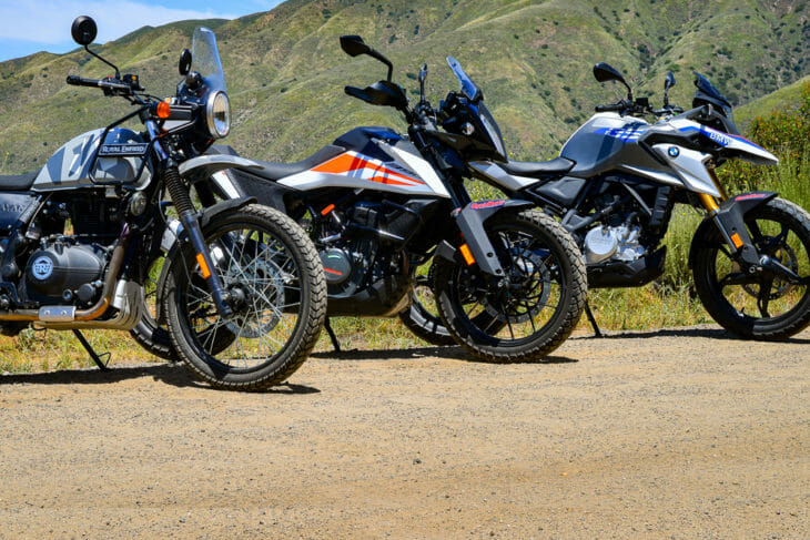 Small-Bore Adventure Bike Comparison