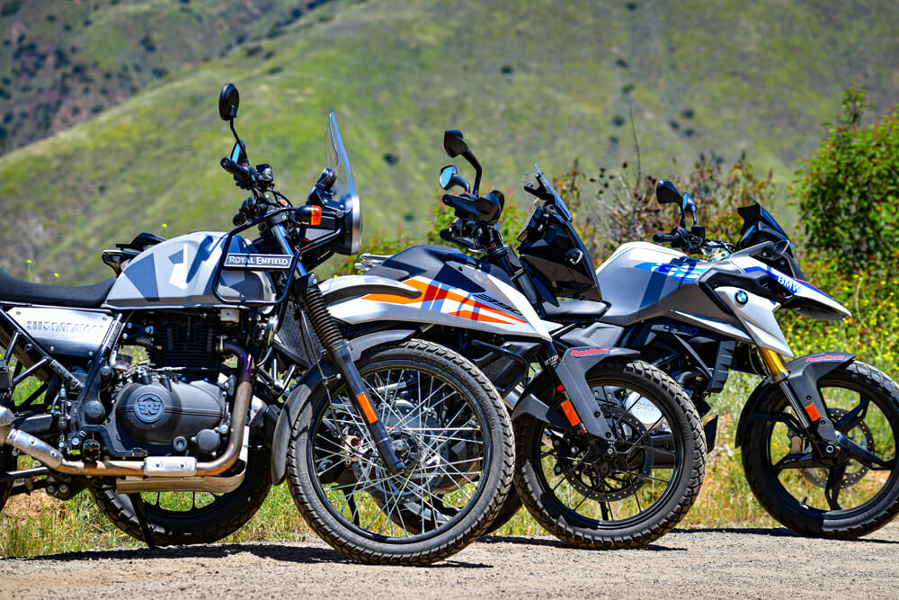 Small-Bore Adventure Bike Comparison