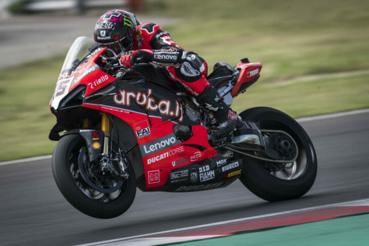 Misano WorldSBK test Redding