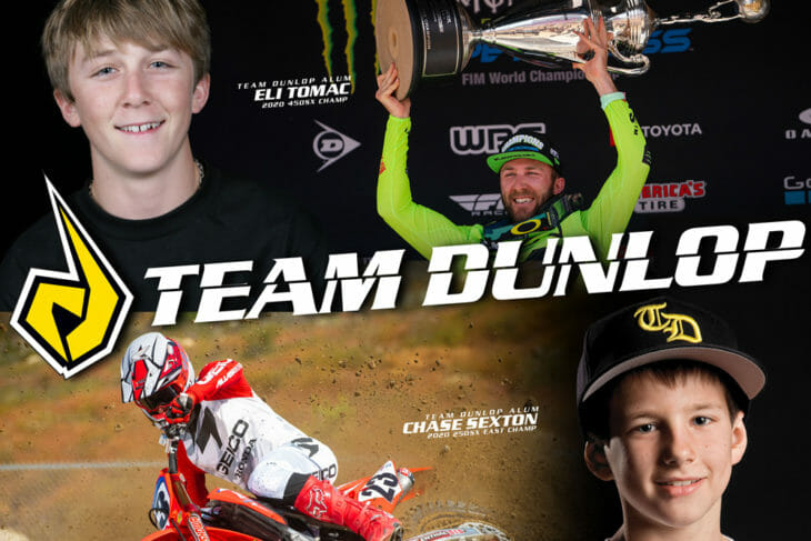 Team Dunlop Elite alumni complete sweep of AMA Pro titles