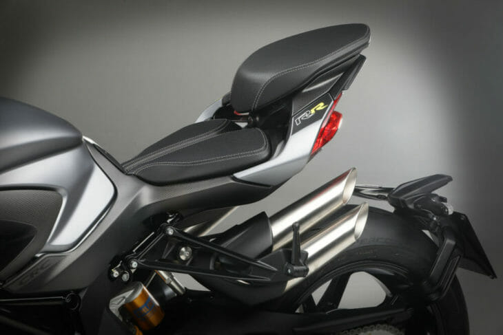 2020 MV Agusta Brutale 1000 RR back seat