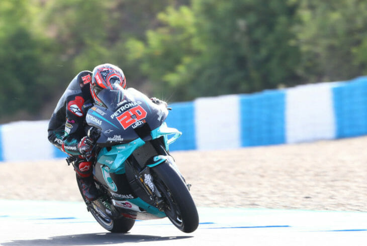 2020 Spanish MotoGP Quartararo takes pole