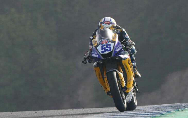 2020 Spanish WorldSBK Results Saturday Locatelli win