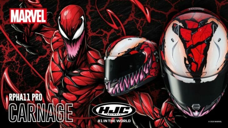 HJC RPHA 11 PRO Carnage helmet