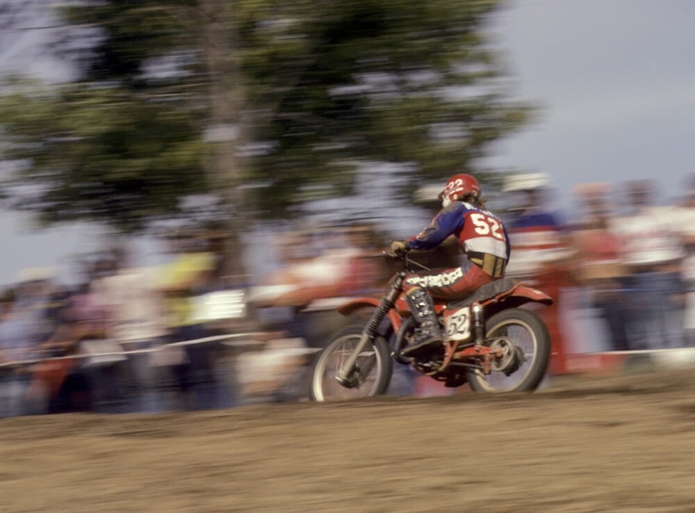 Marty Smith captured the first ever 125cc AMA National Championship in 1974 at just 17 years of age. Photo: Dick Miller