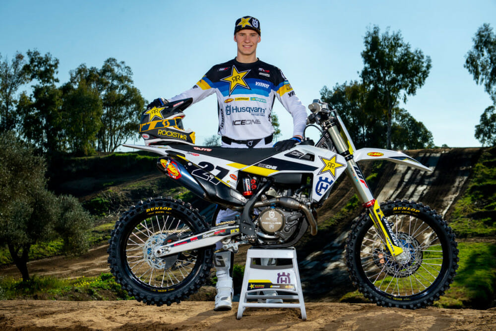 Rockstar Energy Husqvarna Factory Racing Extends Contract With Arminas Jasikonis