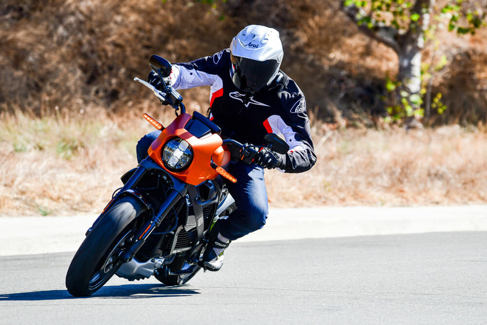 2020 Harley-Davidson LiveWire Ride Position