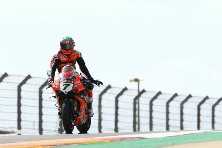 2020 Aragon WorldSBK Results Friday Davies