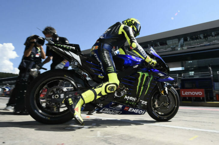 2020 Styrian MotoGP Yamaha engines