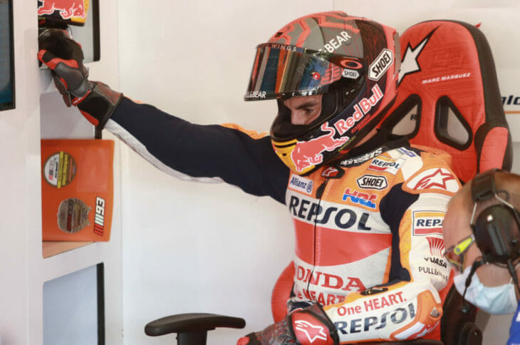 2020 Styrian MotoGP Marquez out