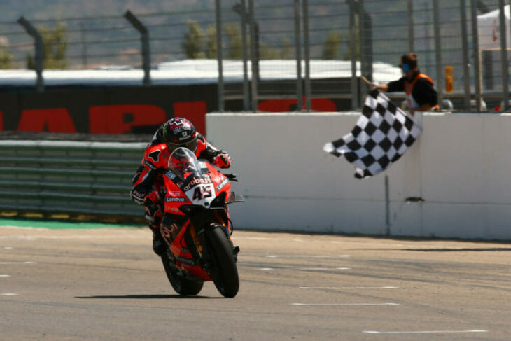 2020 Aragon WorldSBK Results Redding wins