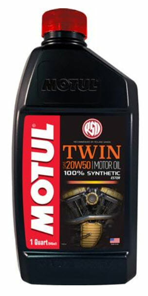 BikeBandit V Twin Products - Motul Twin Synthetic Motor Oil