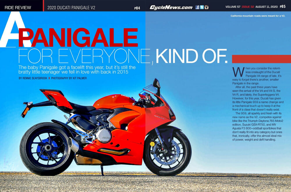 2020 Ducati Panigale V2 Specifications