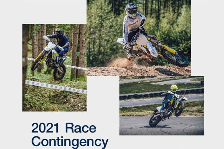 Husqvarna Motorcycles 2021 Contingency Program Announced