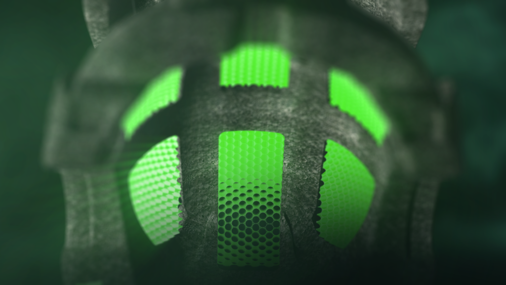 Koroyd in Thor Reflex helmet