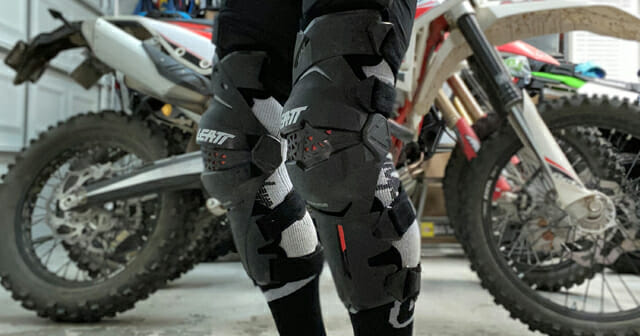 Leatt Z-Frame Knee Brace Junior PAIR MX Motocross Off Road Dirt Bike ATV/UTV 