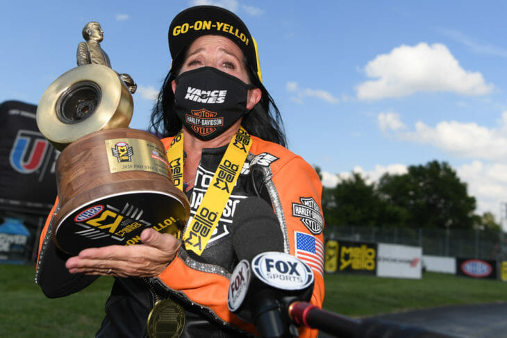 NHRA Pro Stock Racer Angelle Sampey