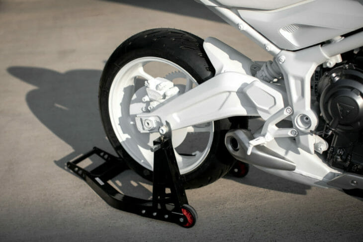 Triumph Trident prototype swingarm