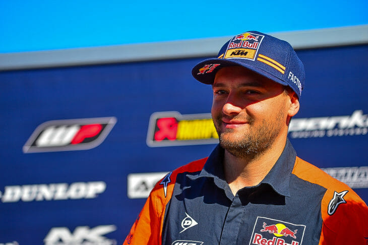 Webb Out For Rest Of Outdoor Motocross Season