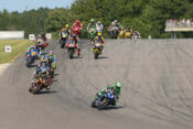 2020 Barber Motorsports Park MotoAmerica Results Sunday Superbike Cameron Beaubier Leading Pack Action