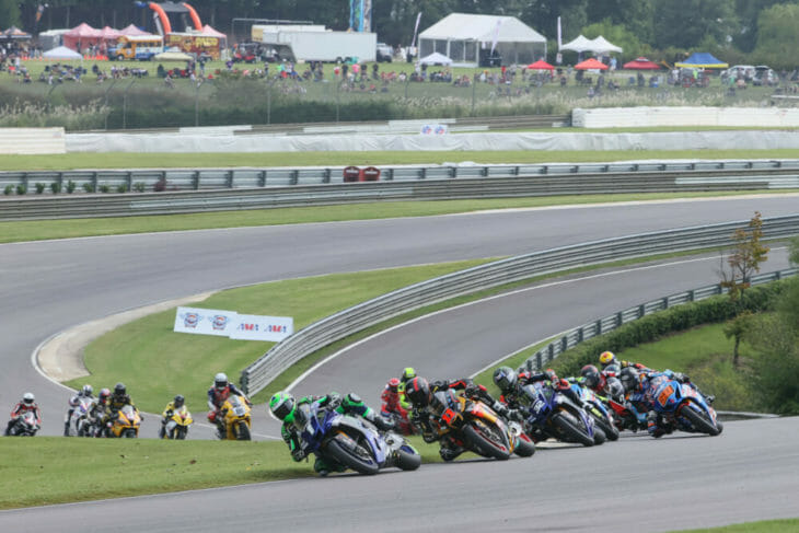 2020 Barber Motorsports Park MotoAmerica Results Beaubier wins race one Scholtz