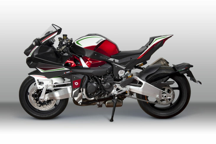 2020 Bimota Tesi H2 left