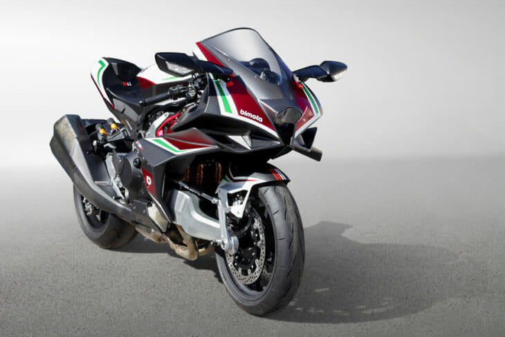 2020 Bimota Tesi H2 front right