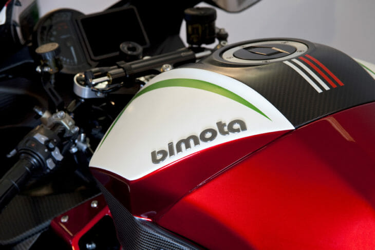 2020 Bimota Tesi H2 tank