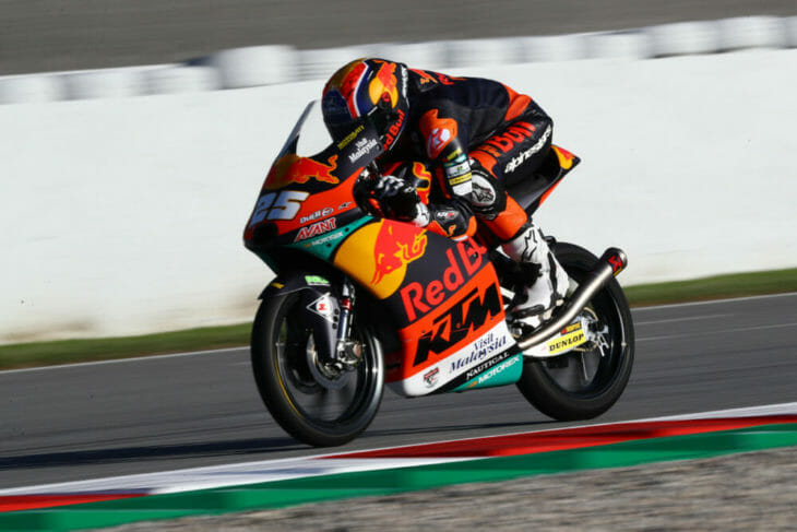 2020 Catalan MotoGP Friday Fernandez fastest