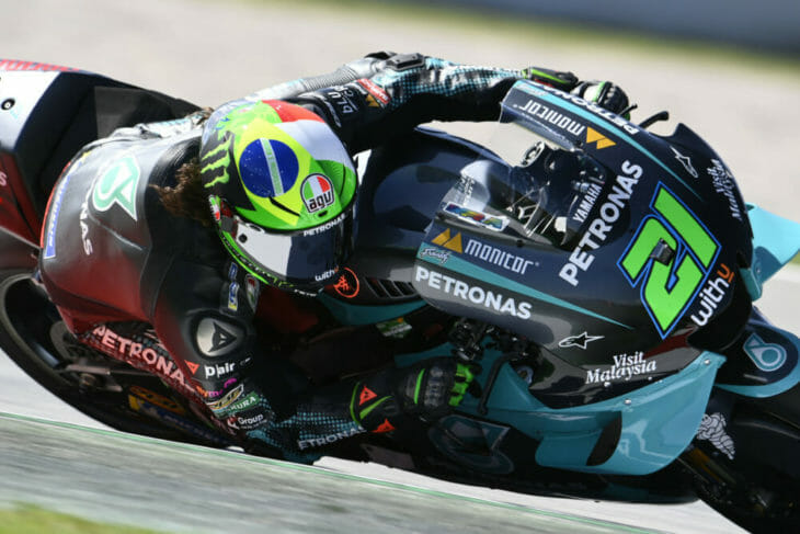 2020 Catalan MotoGP Friday Morbidelli fastest