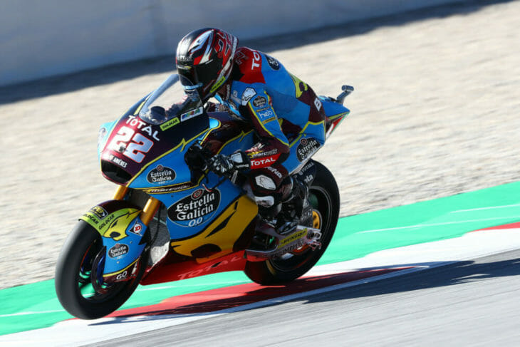 2020 Catalan MotoGP Friday Lowes fastest