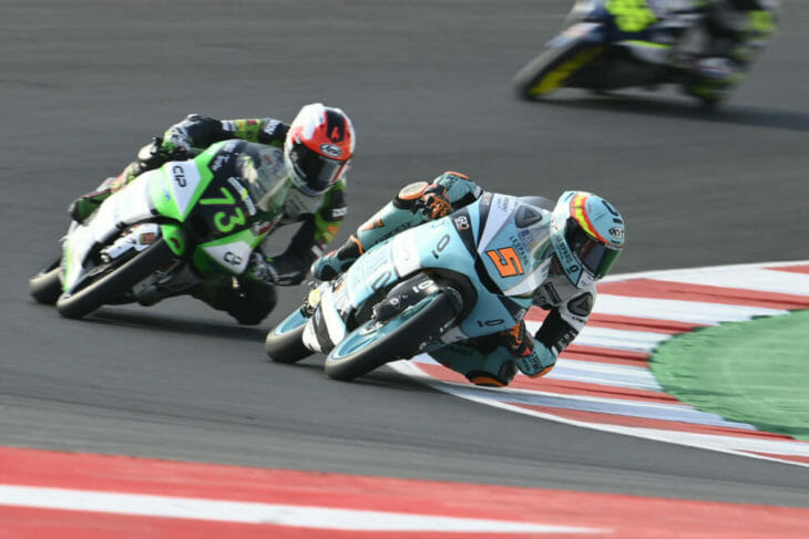 2020 Rimini MotoGP Masia fastest on Friday